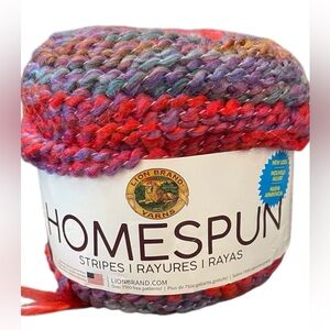 Lion Brand Yarns Homespun #619 MISTY MORNING 6 oz 185 yd Cake Bulky 5 NEW